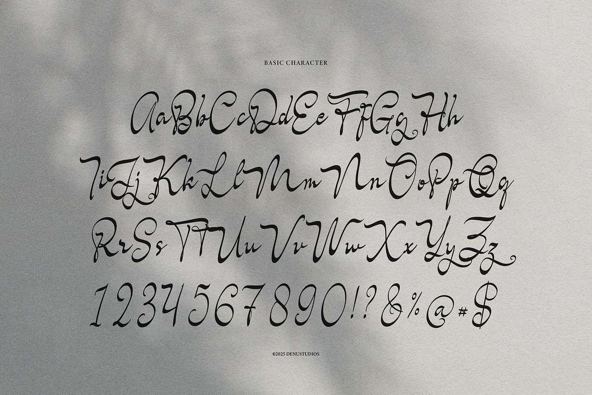 Feriska Monathy | Classic Signature, a Script Font by Denustudios (Photo 12 of 13)