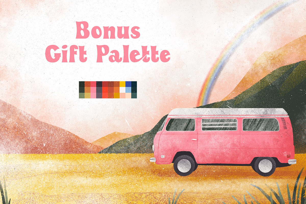 Texture Brush Set for Procreate, a Brush Add-On by Maria Summer (Photo 7 of 8)