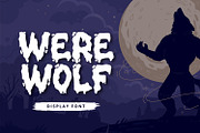 Werewolf - Display Font, a Sans Serif Font by Alpaprana (Thumbnail 1 of 11)