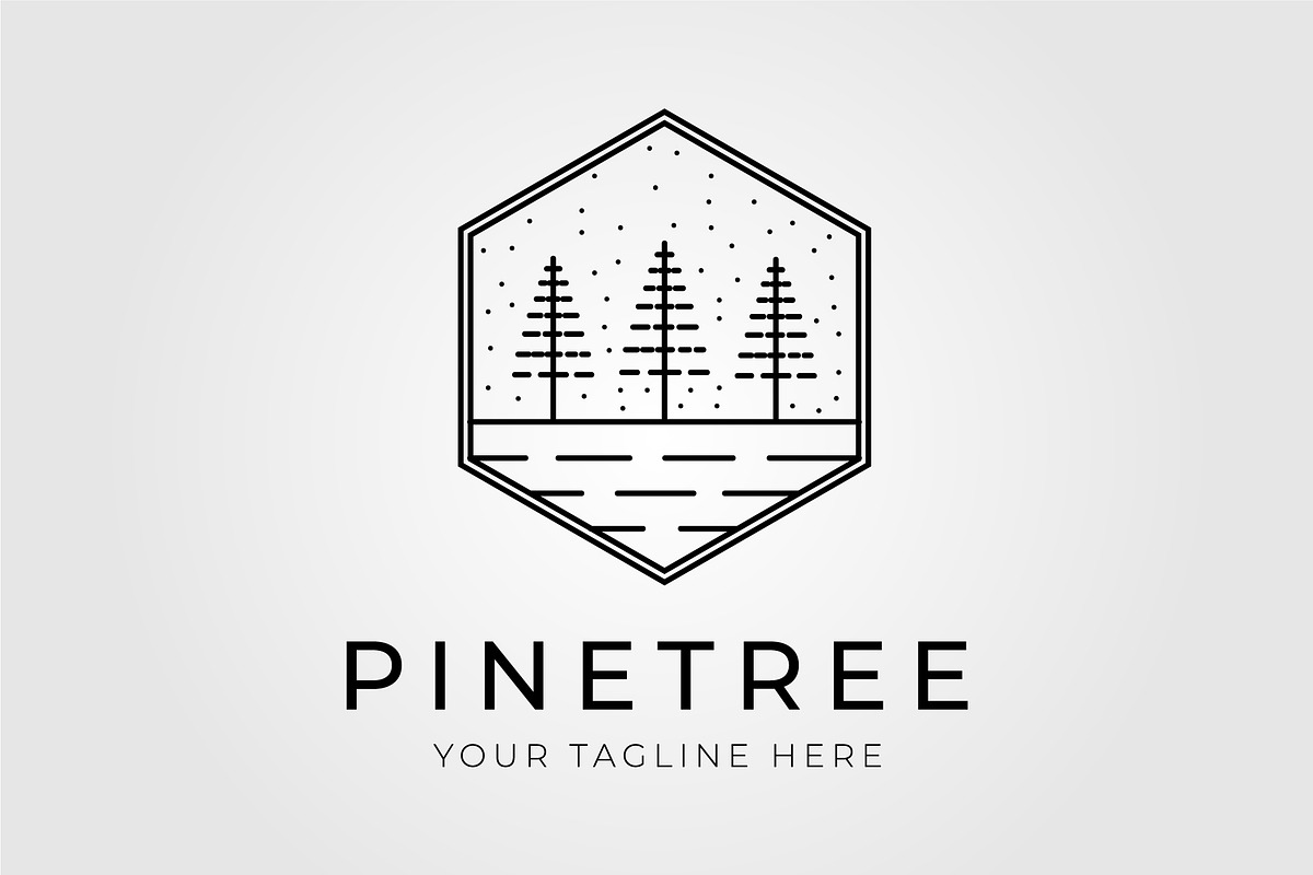 snowfall, fir, pine tree logo vector, an Icon by Rizkaarishandy_shop (Photo 2 of 2)