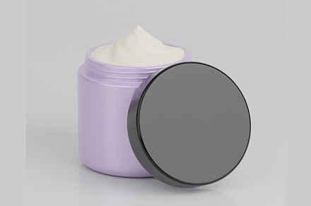 Cream jar High quality 3d model, an Object 3D Model by fahad121