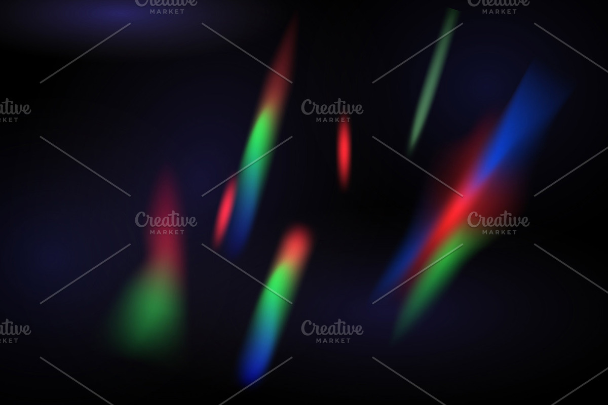 50 Crestal Rainbow Light Overlay Set, a Texture Graphic by MRI STUDIO (Photo 2 of 17)