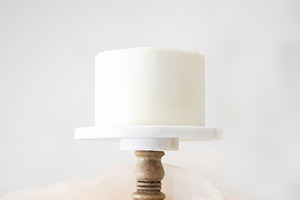 Birthday Cake Styled Stock Photo