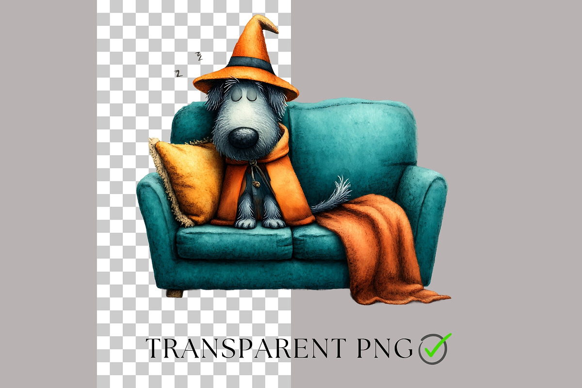 Spooky Halloween Clipart Bundle, a Seasonal Illustration by Nicole Branger Art (Photo 4 of 22)