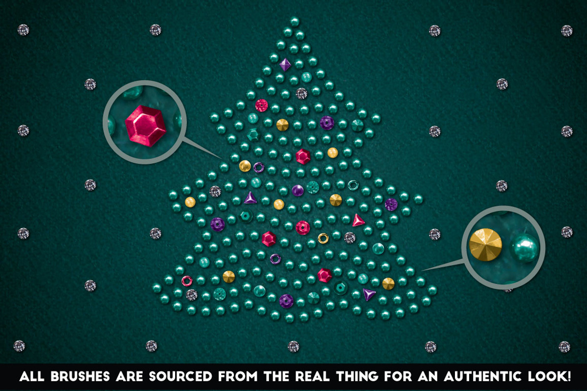 All That Glitters - Vector Brushes preview 2