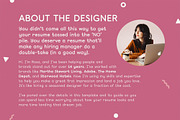Resume Template CV with Photo, a Resume Template by More Profesh (Thumbnail 10 of 10)