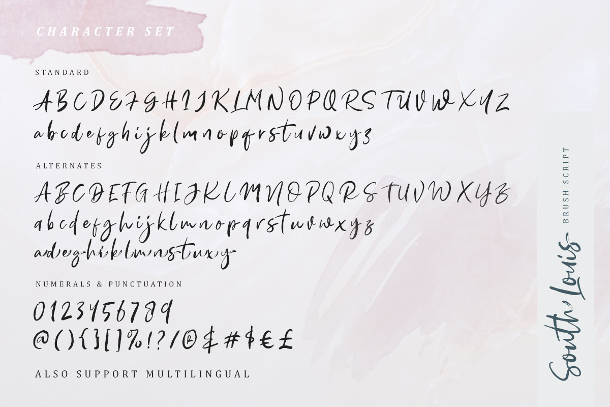 South Louis - Handwritten Script preview 6