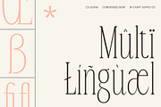 CS Leona – Condensed Font, a Serif Font by Craft Supply Co. (Thumbnail 5 of 8)