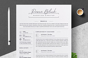 Resume/CV Bundle | 200+ for $29, a Resume Template by ResumeInventor (Thumbnail 3 of 207)
