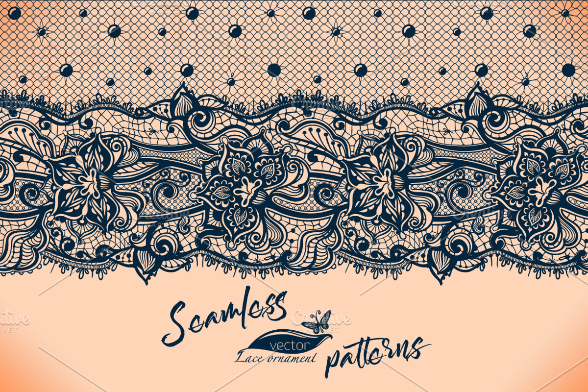 Lace patterns, a Pattern Graphic by Vikpit (Photo 3 of 3)