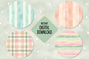Spring Easter Watercolor Digital BG, a Background Graphic by Neon Studio (Thumbnail 4 of 6)