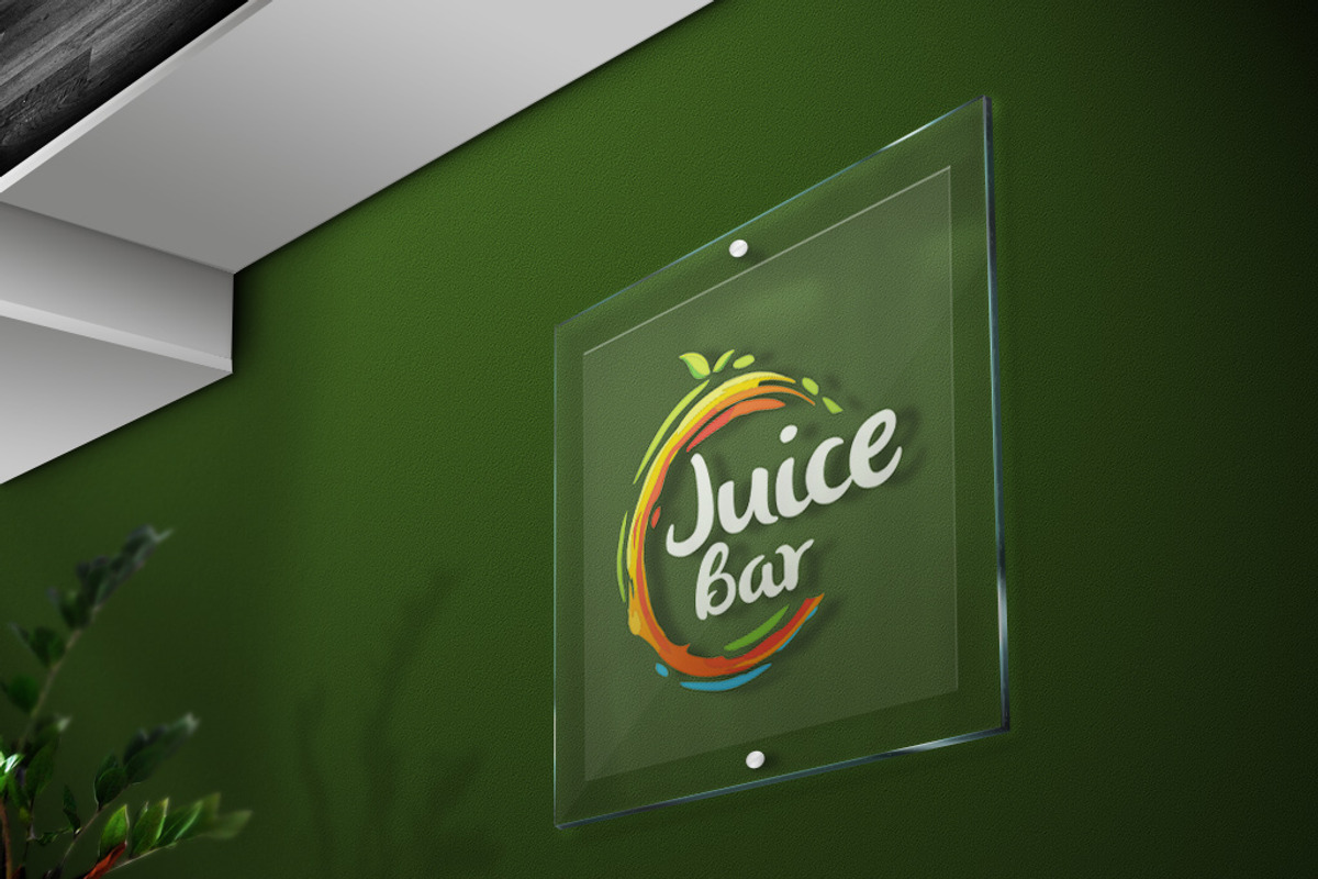 Juice Bar Cafe Restaurant Logo, a Branding & Logo Template by GladicMonster (Photo 7 of 9)
