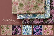 Vintage Mallow Prints & Patterns, a Pattern Graphic by GND ART STUDIO (Thumbnail 2 of 8)