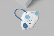 N95 Mask Mockups, a Mask Mockup by megostudi0 (Thumbnail 4 of 7)
