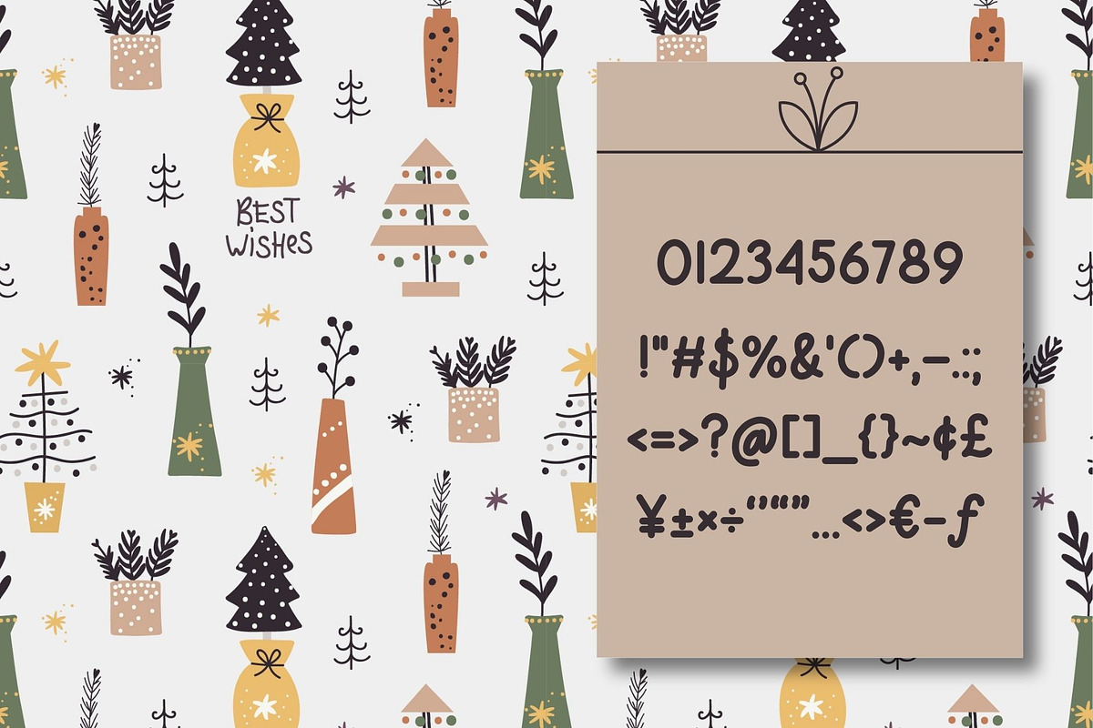 Reindeer Font, a Handwritten Font by MyFontsShop (Photo 7 of 10)