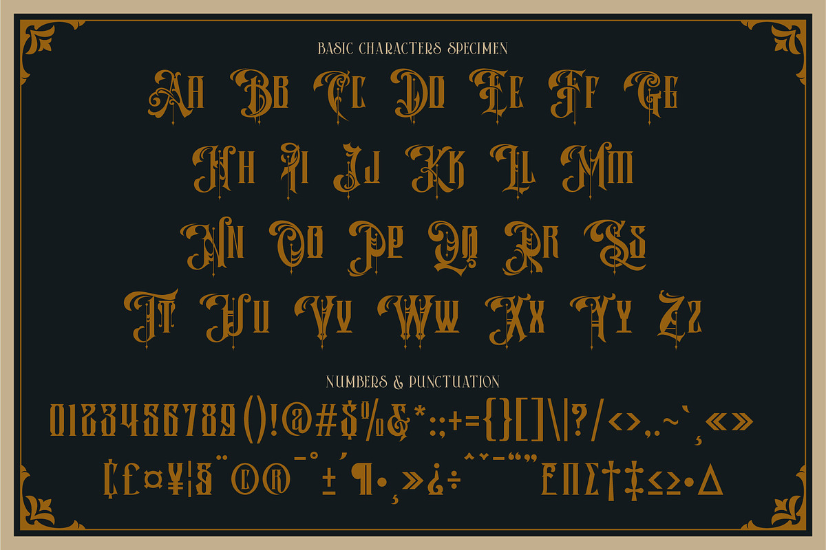 Barones, a Serif Font by Burntilldead (Photo 5 of 9)