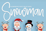 Snowman | Script Font, a Script Font by Scratchones (Thumbnail 1 of 6)