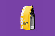 Coffee Pouch Mockup Half-Side view, a Packaging Mockup by easymock (Thumbnail 7 of 9)