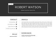 Resume / CV, a Resume Template by SlideCo (Thumbnail 4 of 6)