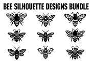 Botanical Bee Vector Design Bundle, an Illustration by abu67222 (Thumbnail 1 of 9)