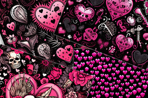 Rebel Hearts - Punk Valentine Papers