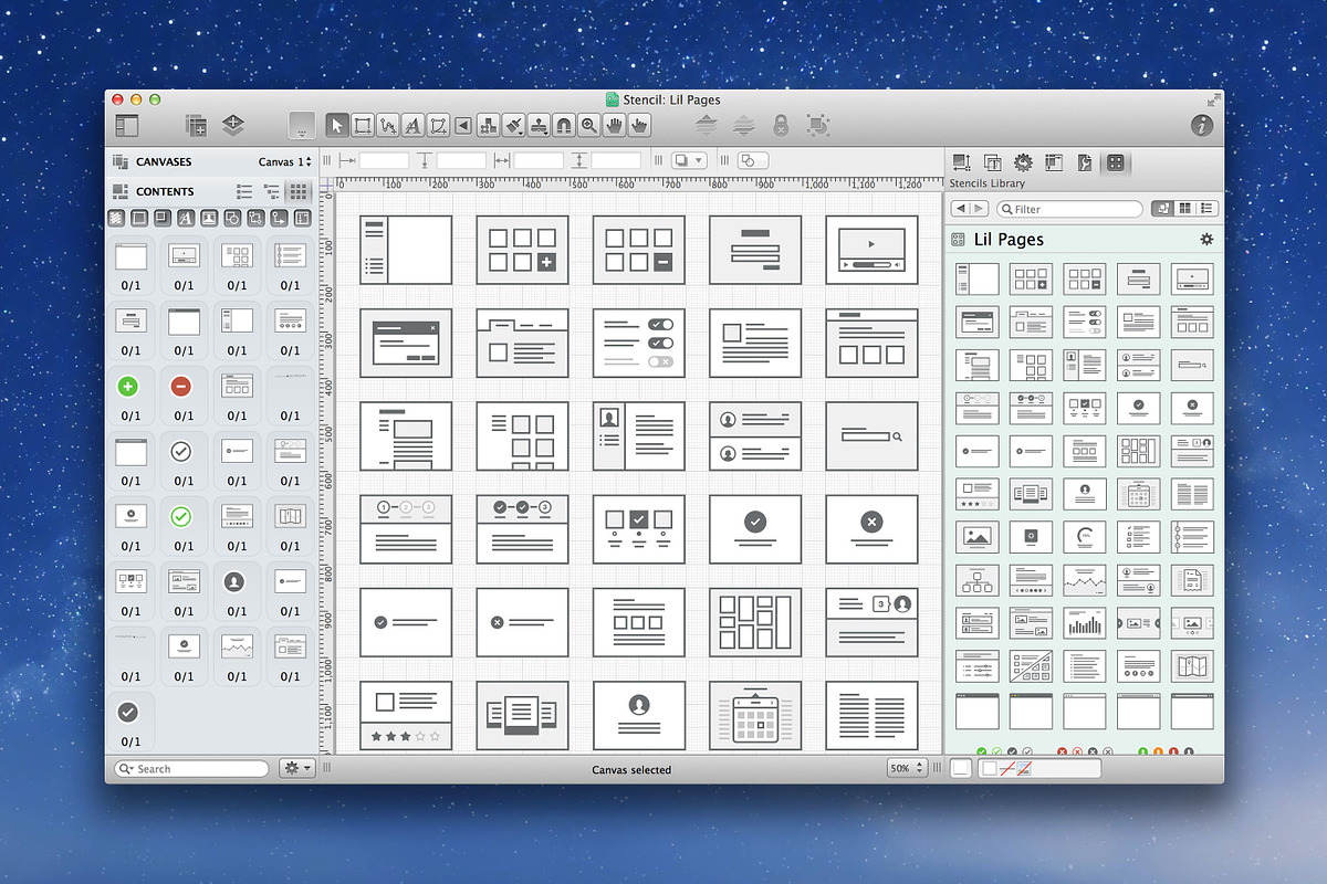 Lil Pages - 50 UI layouts - OG, a Product Mockup by Lil Squid (Photo 5 of 5)