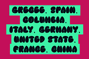 Bogu Bogu Fat Bubble Graffiti Font, a Handwritten Font by Maulana Creative (Thumbnail 2 of 7)