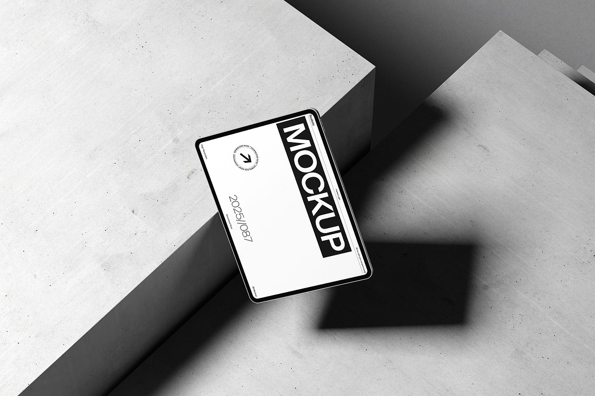 Tablet Screen Mockup, an iPad Mockup by kreatifreya (Photo 8 of 11)