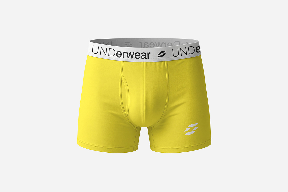 Men's Boxer Brief Mockup, a Bottom Mockup by graphypix (Photo 1 of 4)