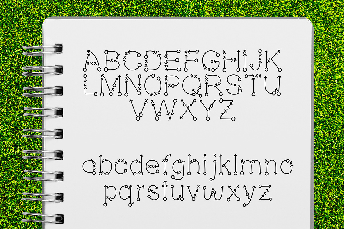 Play Book a Play by Play Font, a Font by Kitaleigh (Photo 2 of 3)