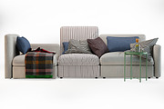 IKEA VALLENTUNA, a Furniture 3D Model by dk 3d models (Thumbnail 2 of 6)