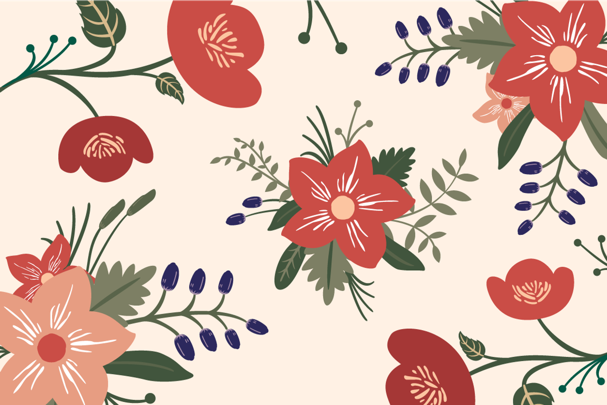 Vector Illustrated Floral Pack, an Illustration by Boelter Design Co (Photo 3 of 6)