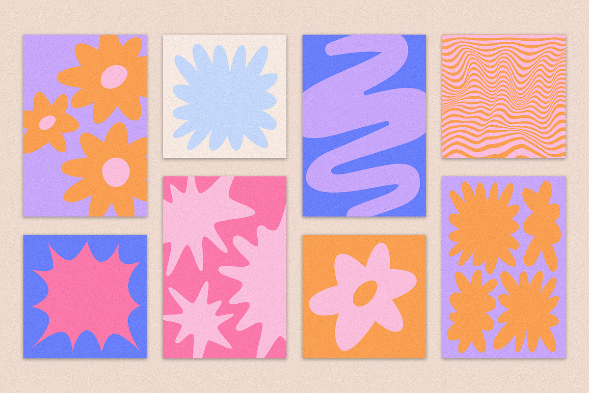 Simple shapes - design elements, a Background Graphic by venimo (Photo 7 of 10)