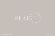 CLAIRE Logo Kit, a Branding & Logo Template by Studio Suvelle (Thumbnail 12 of 18)