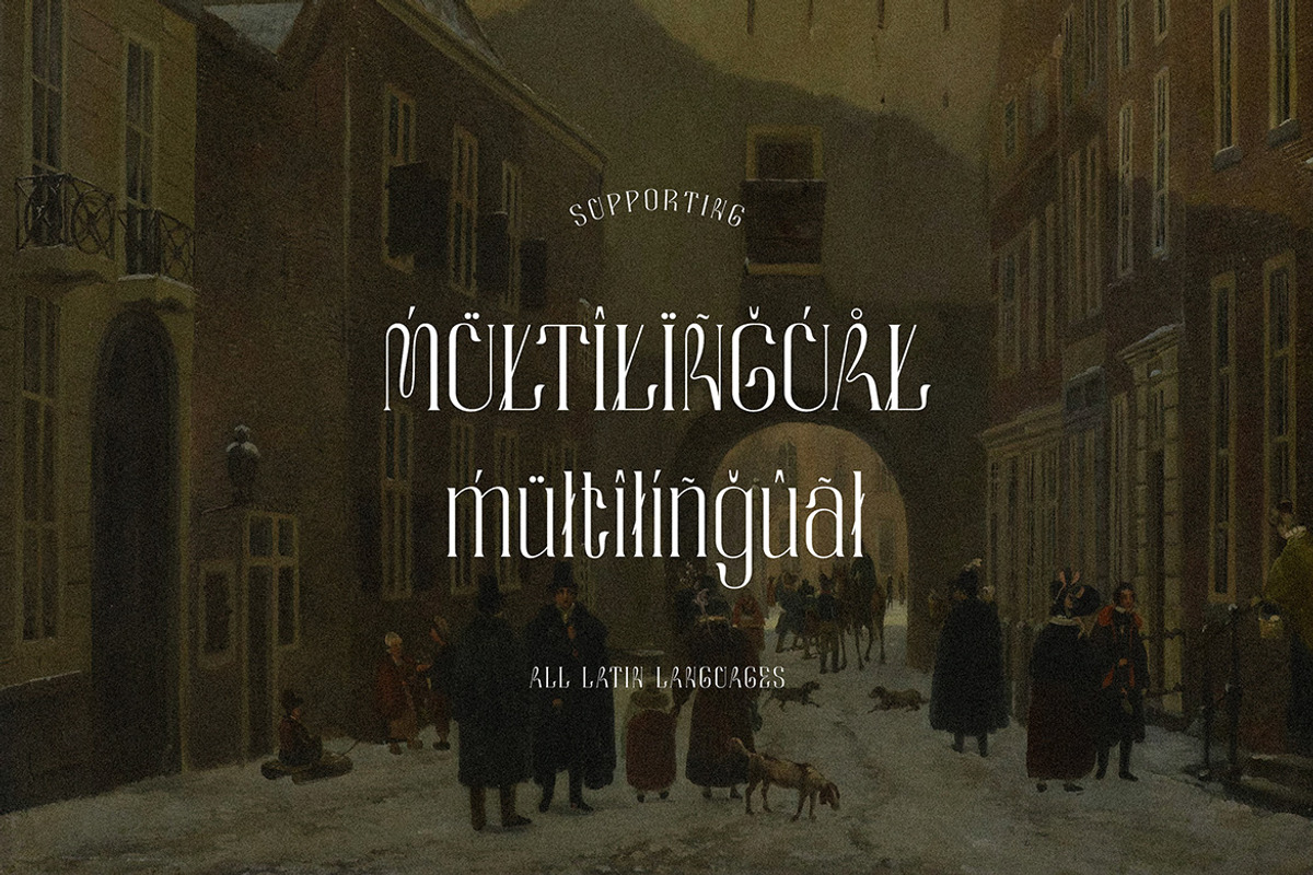 Chamberlain Condensed Display Serif, a Serif Font by Cruzine (Photo 8 of 9)