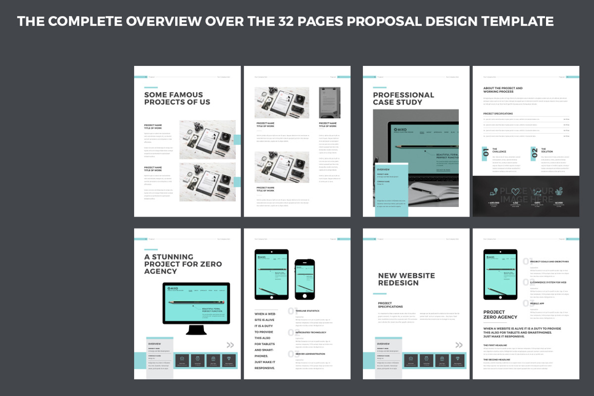 Company Brochure Pack, a Brochure Template by Egotype (Photo 6 of 33)