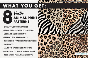 Vector Animal Print Patterns