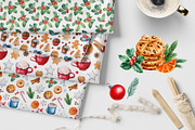 Christmas sweets and hot drinks, a Decorative Illustration by Hanna Hryharenka (Thumbnail 4 of 15)