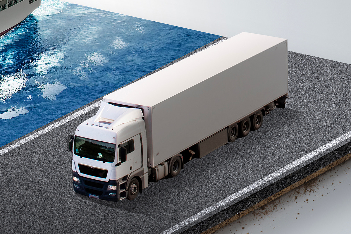 Air, land and sea cargo design, a Technology Illustration by Nomad (Photo 3 of 5)