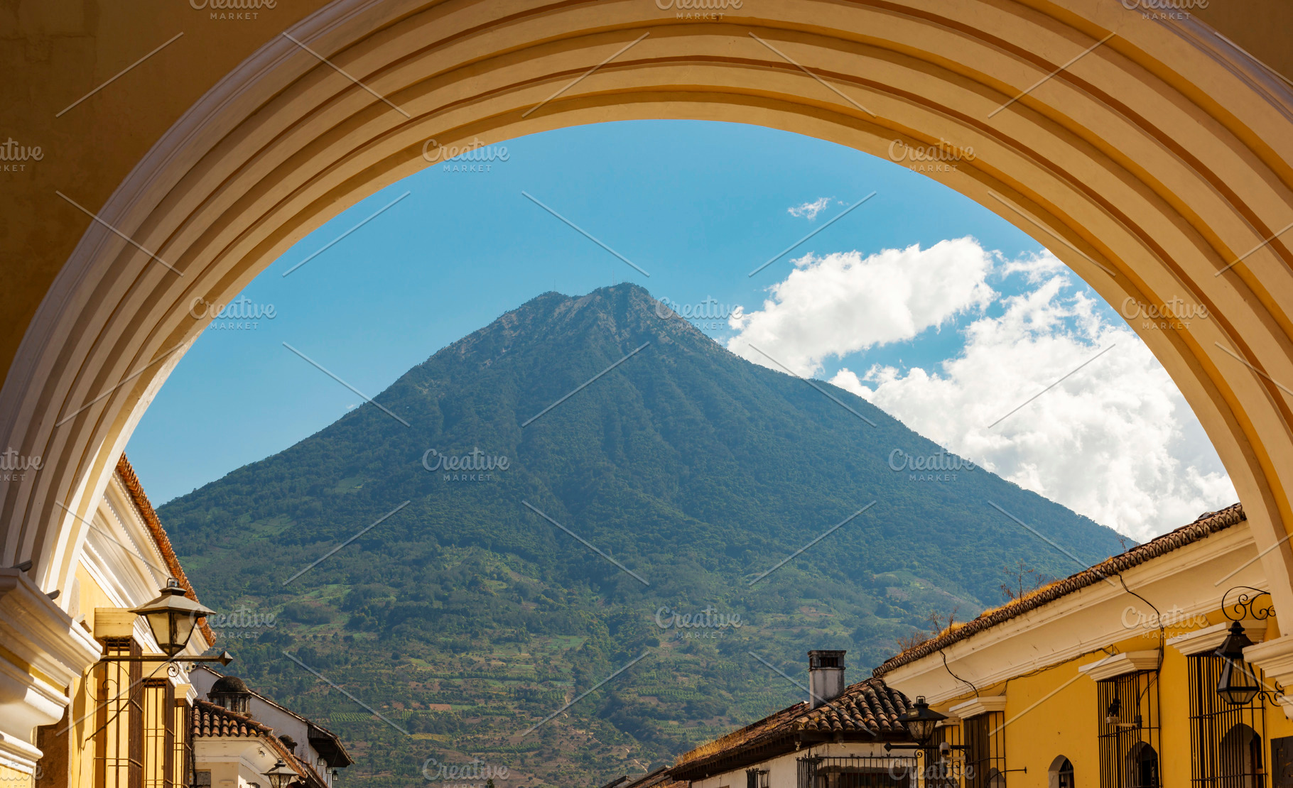 Volcan De Agua Antigua Guatemala, a Holiday Photo by THP Creative