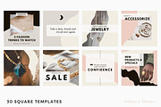 Instagram Templates for Canva, a Social Media Template by ILLONA GRAPHICS (Thumbnail 7 of 12)