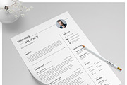 Resume Template / CV, a Resume Template by CreativeZoom (Thumbnail 3 of 4)