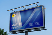 billboard Outdoor Environment Mockup, an Advertising Mockup by Dorst Branding (Thumbnail 1 of 2)