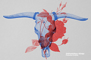 Risograph - Risoprint Effect, a Texture Graphic by Graphicdome (Thumbnail 2 of 13)