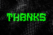 Dark Bones, a Blackletter Font by zamjumps (Thumbnail 7 of 7)