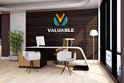 PSD Office Interior Wall Mockup, a Product Mockup by Ayy (Thumbnail 17 of 17)