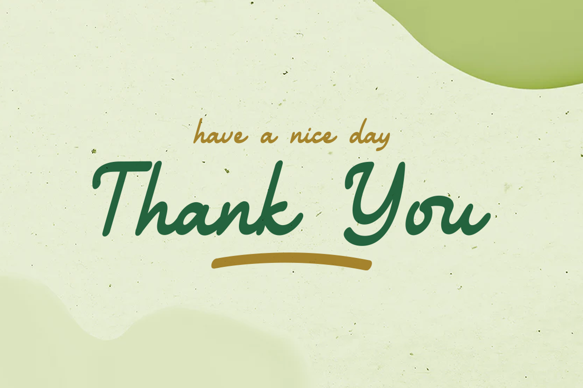 Good Day Script, a Script Font by Bluestudio (Photo 12 of 12)