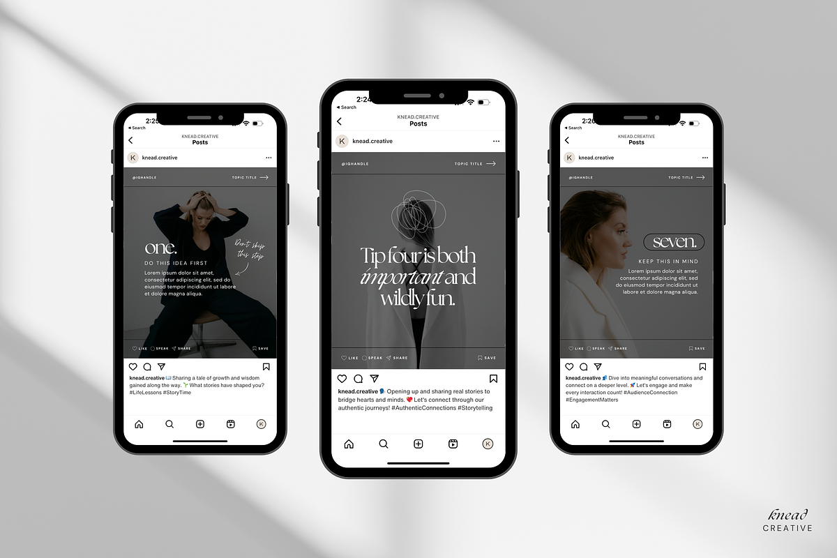 Canva Social Media Template - Course, a Social Media Template by Knead Creative (Photo 5 of 7)