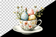 Pastel Easter Watercolor Clipart, an Illustration by Watercolor design (Thumbnail 3 of 8)