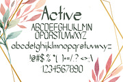 Active Summer Font, a Script Font by DmDesignsStoreArt (Thumbnail 2 of 2)
